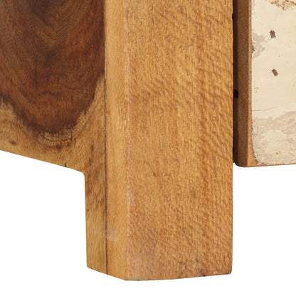 vidaXL Meuble TV 110x30x40 cm Bois de récupération Massif