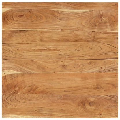 vidaXL Couchtisch 80x80x40 cm Massivholz Akazie