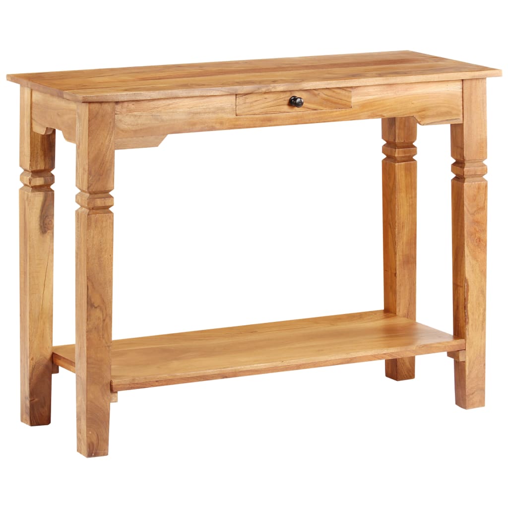 vidaXL Console 100x40x76 cm Bois d'acacia massif