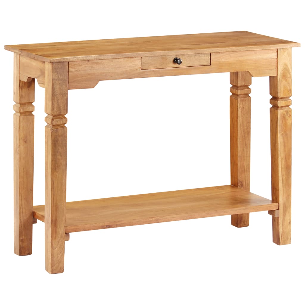 vidaXL Console 100x40x76 cm Bois d'acacia massif