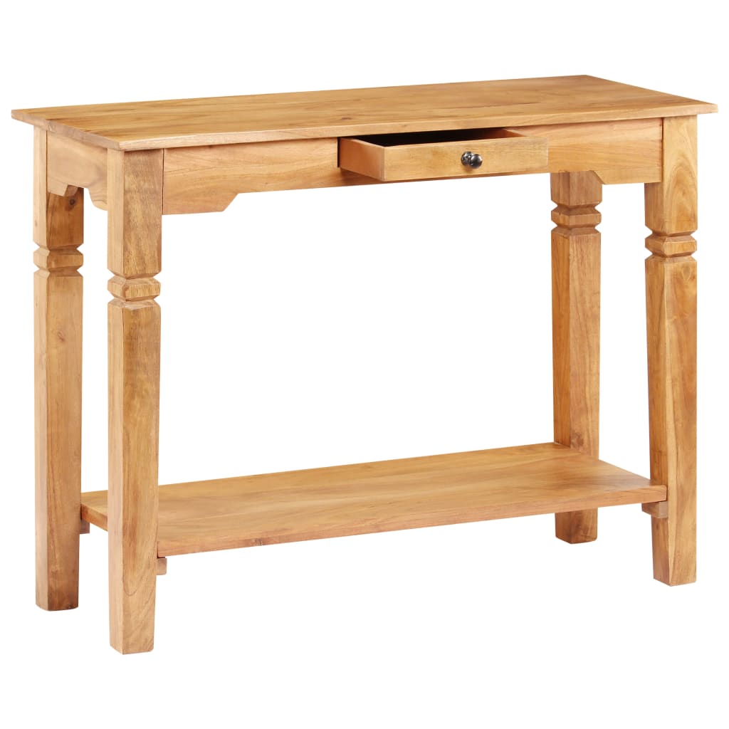 vidaXL Console 100x40x76 cm Bois d'acacia massif