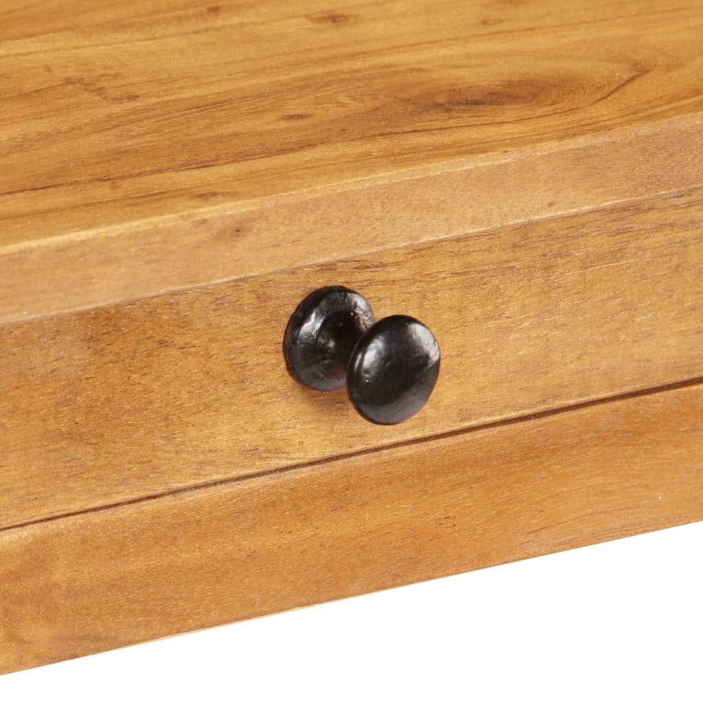 vidaXL Console 100x40x76 cm Bois d'acacia massif