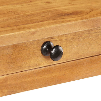 vidaXL Console 100x40x76 cm Bois d'acacia massif