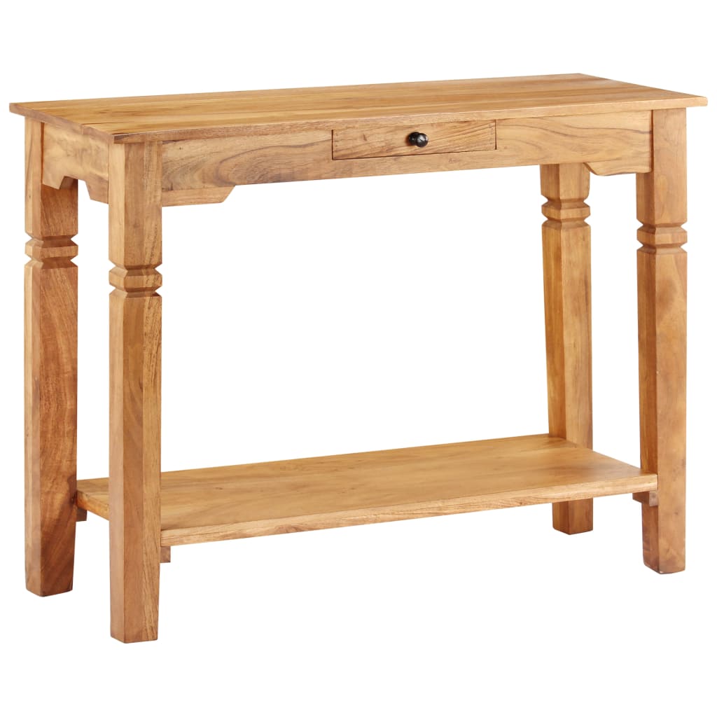 vidaXL Console 100x40x76 cm Bois d'acacia massif