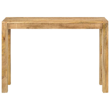 vidaXL Console 110x35x76 cm Bois de manguier brut