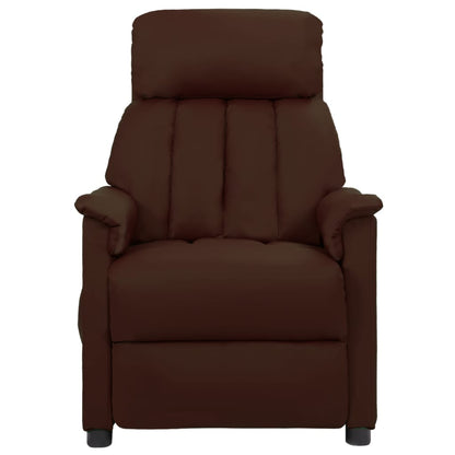 vidaXL Relaxsessel Braun Kunstleder