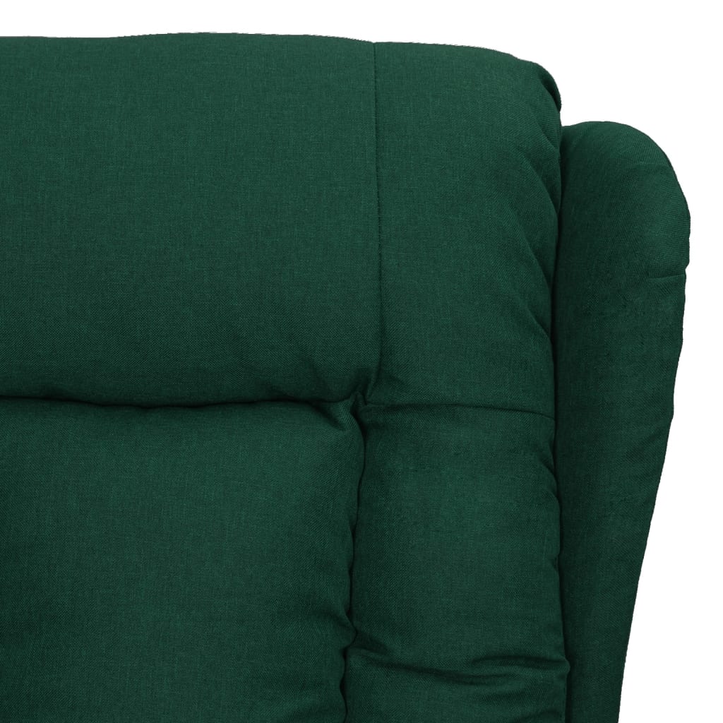 vidaXL Relaxsessel Dunkelgrün Stoff