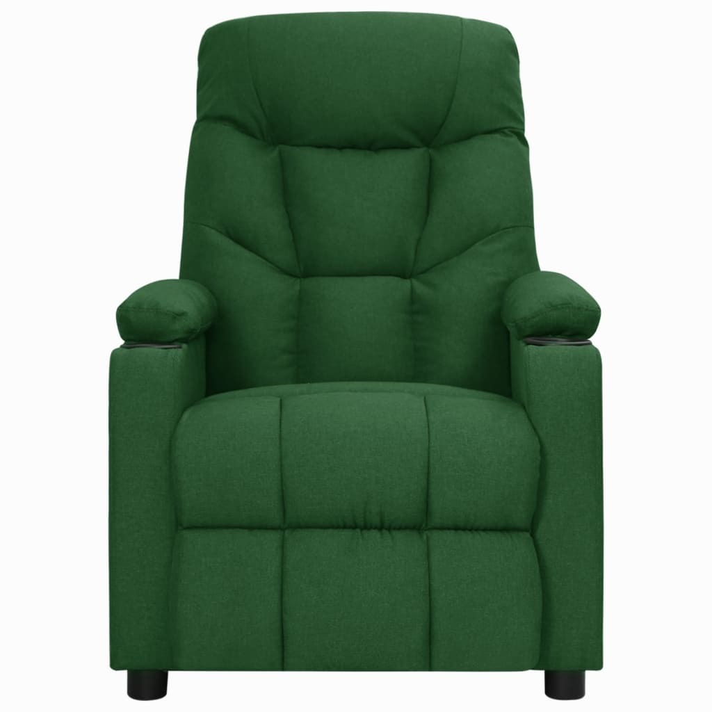 vidaXL Relaxsessel Dunkelgrün Stoff
