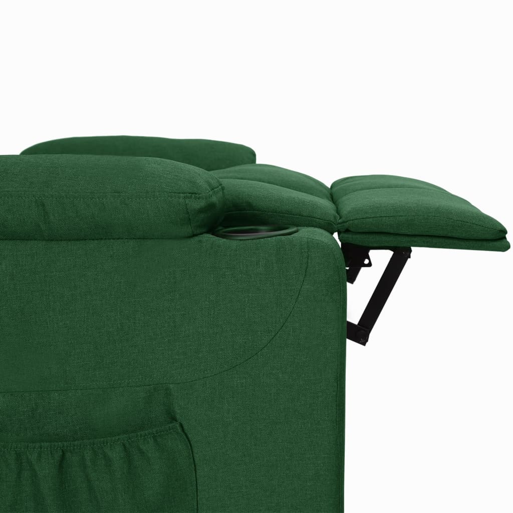 vidaXL Relaxsessel Dunkelgrün Stoff