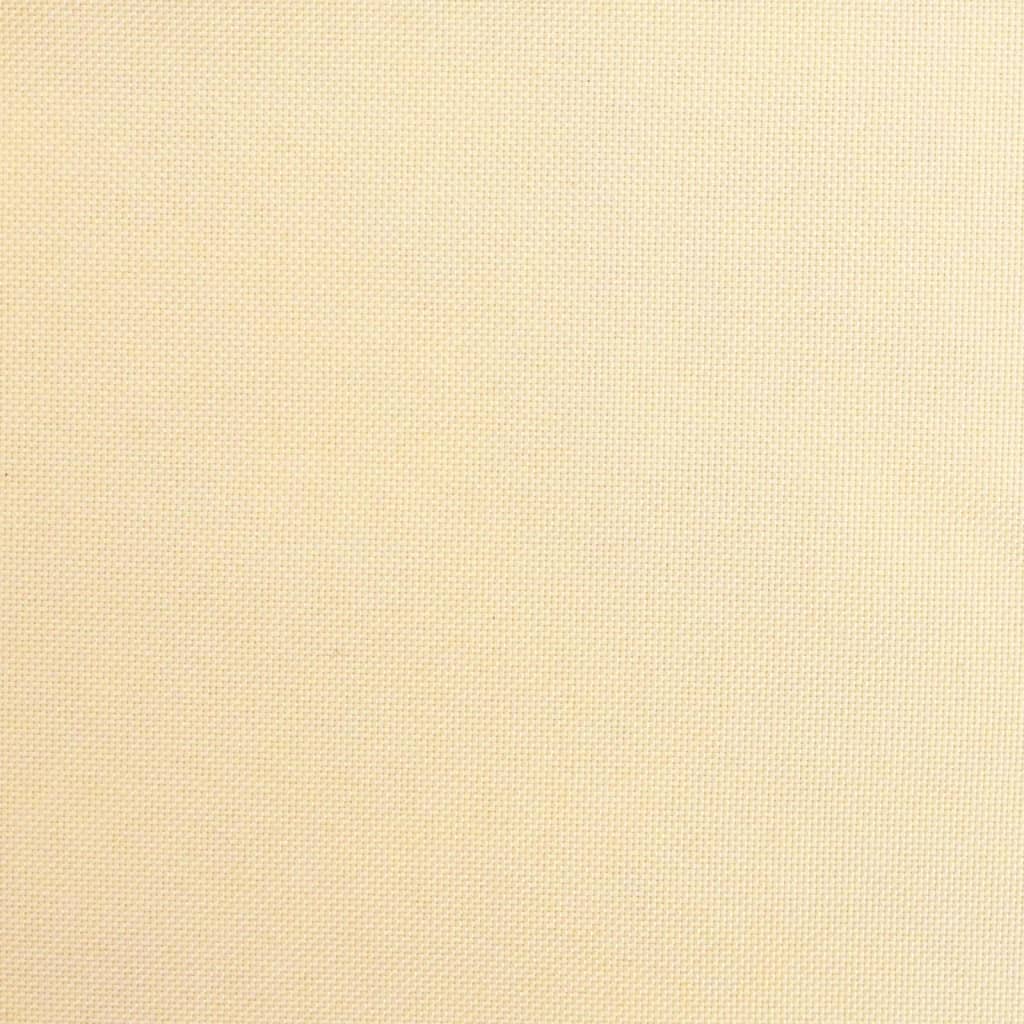 vidaXL Relaxsessel Creme Stoff