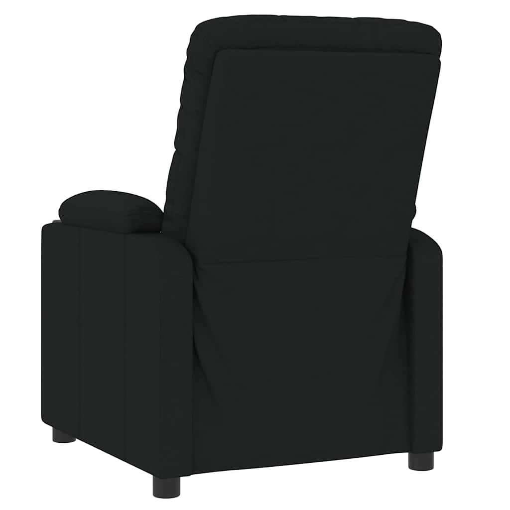 vidaXL Relaxsessel Schwarz Stoff