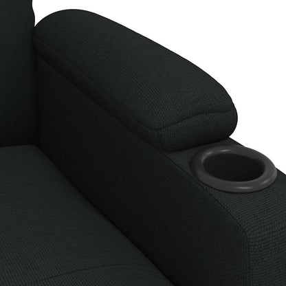 vidaXL Relaxsessel Schwarz Stoff