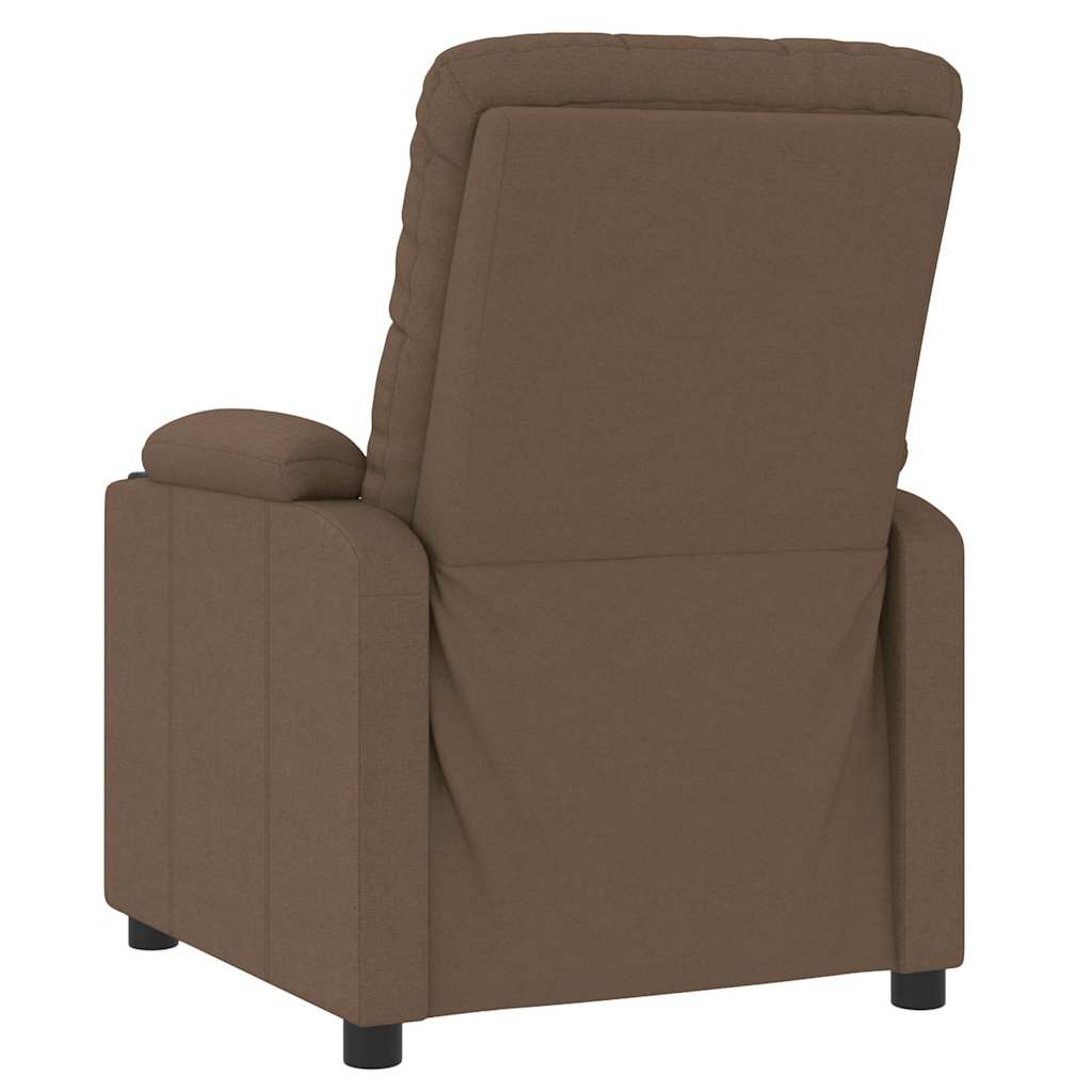 vidaXL Relaxsessel Braun Stoff