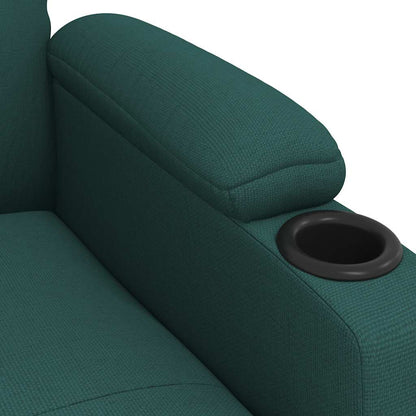 vidaXL Relaxsessel Dunkelgrün Stoff