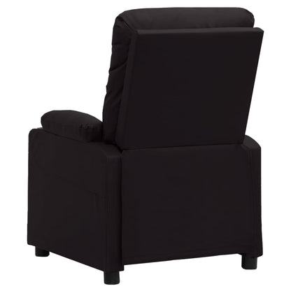 vidaXL Relaxsessel Schwarz Kunstleder