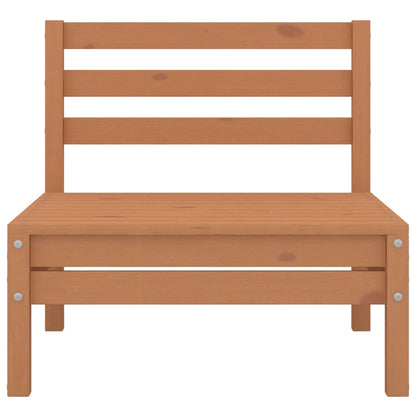 vidaXL 3-tlg. Garten-Lounge-Set Honigbraun Massivholz Kiefer