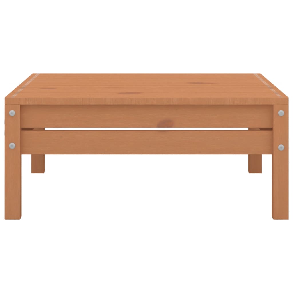 vidaXL 3-tlg. Garten-Lounge-Set Honigbraun Massivholz Kiefer