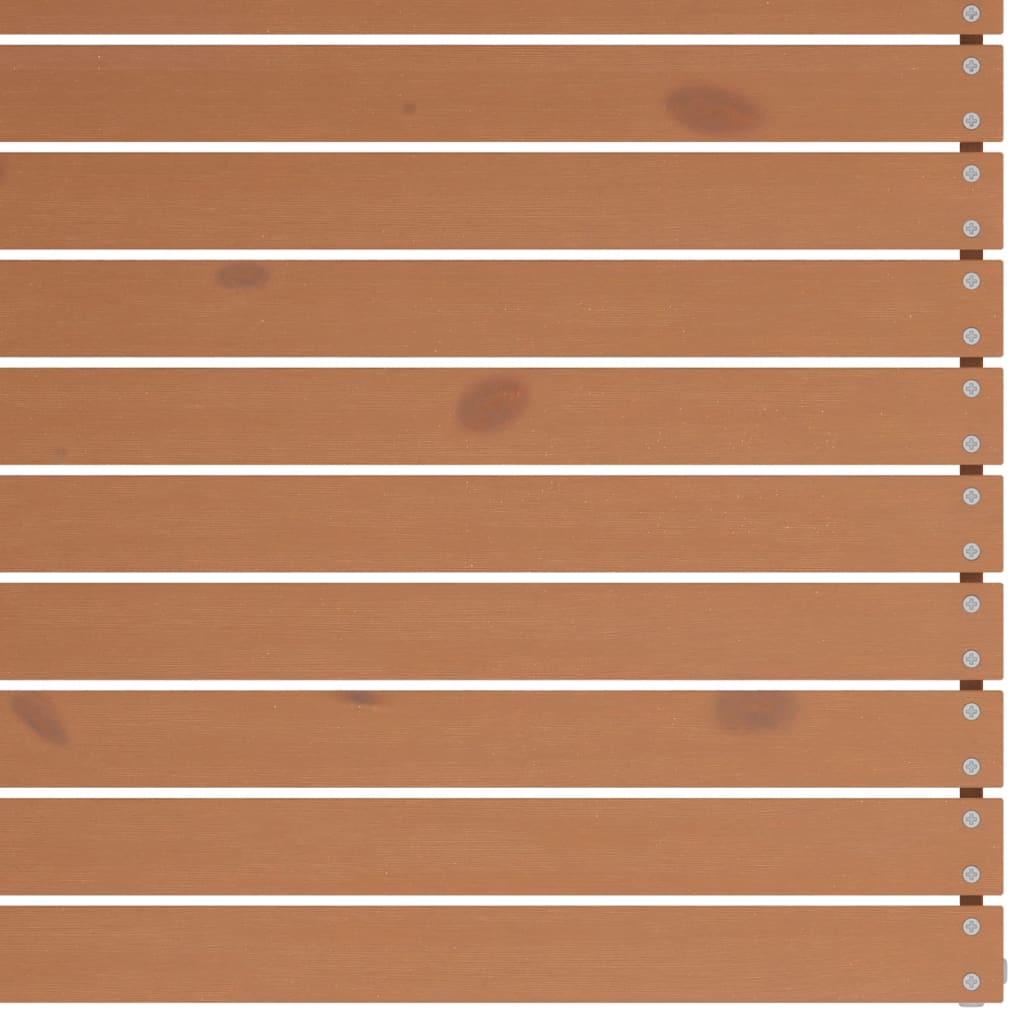 6-tlg. Garten-Lounge-Set Honigbraun Massivholz Kiefer