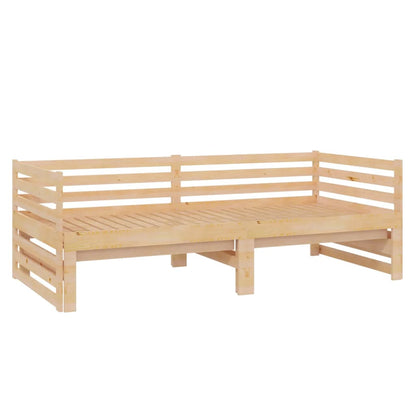 vidaXL Lit de repos gigogne 2x(90x200) cm Pin massif