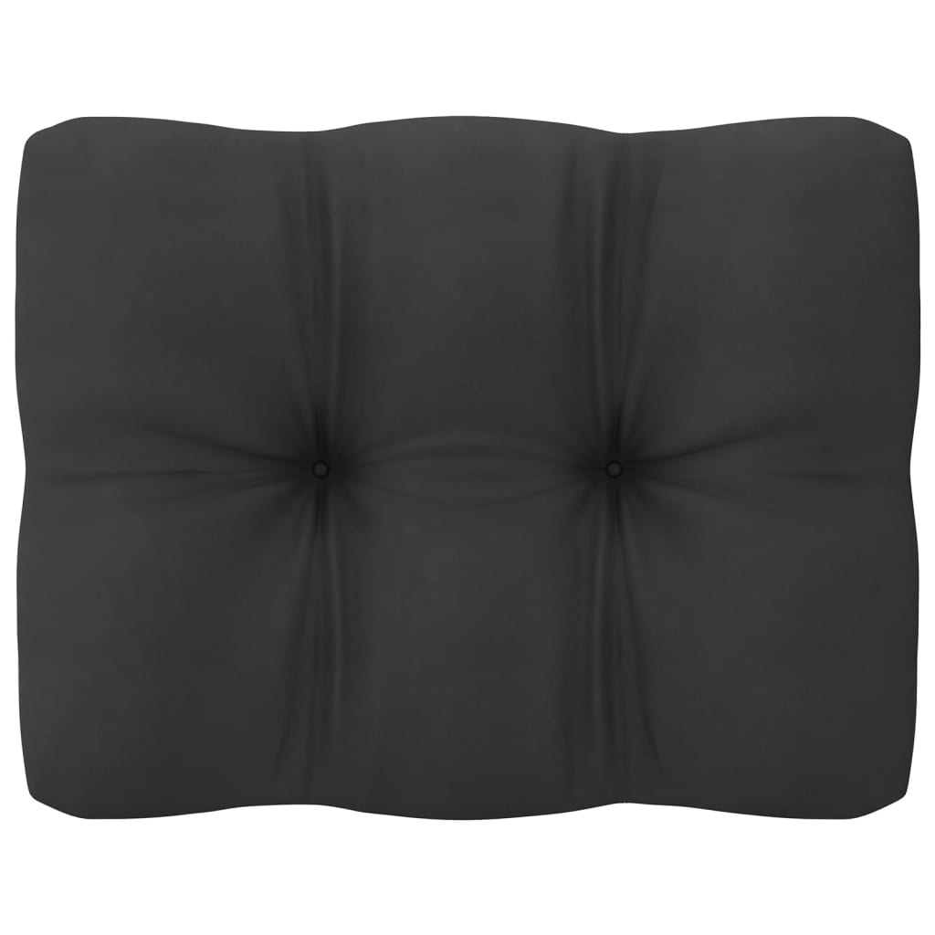 vidaXL 4-tlg. Garten-Lounge-Set mit Kissen Massivholz Kiefer