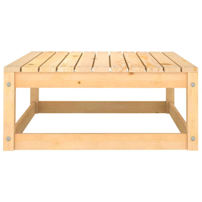 vidaXL 4-tlg. Garten-Lounge-Set mit Kissen Massivholz Kiefer