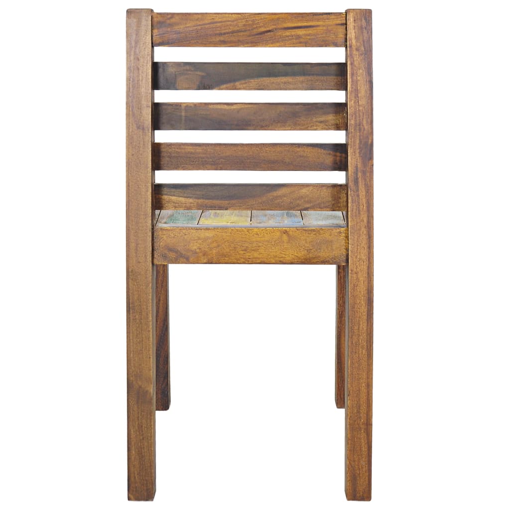 vidaXL Chaises de salle à manger 6 pcs Bois de récupération massif