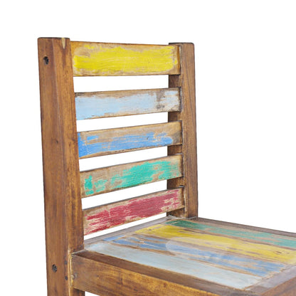 vidaXL Chaises de salle à manger 6 pcs Bois de récupération massif