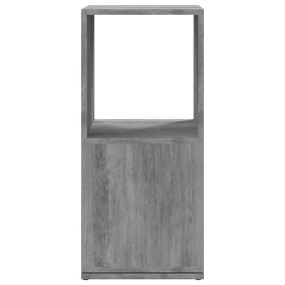 vidaXL Drehregal Betongrau 34,5x34,5x75,5 cm Holzwerkstoff