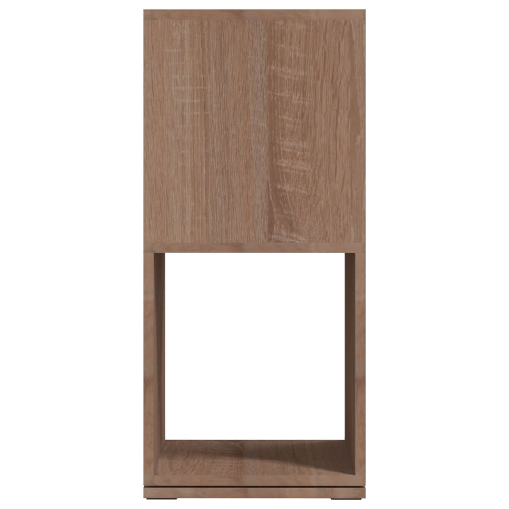 vidaXL Étagère tournante Chêne Sonoma 34,5x34,5x75,5 cm Bois d'ingénierie