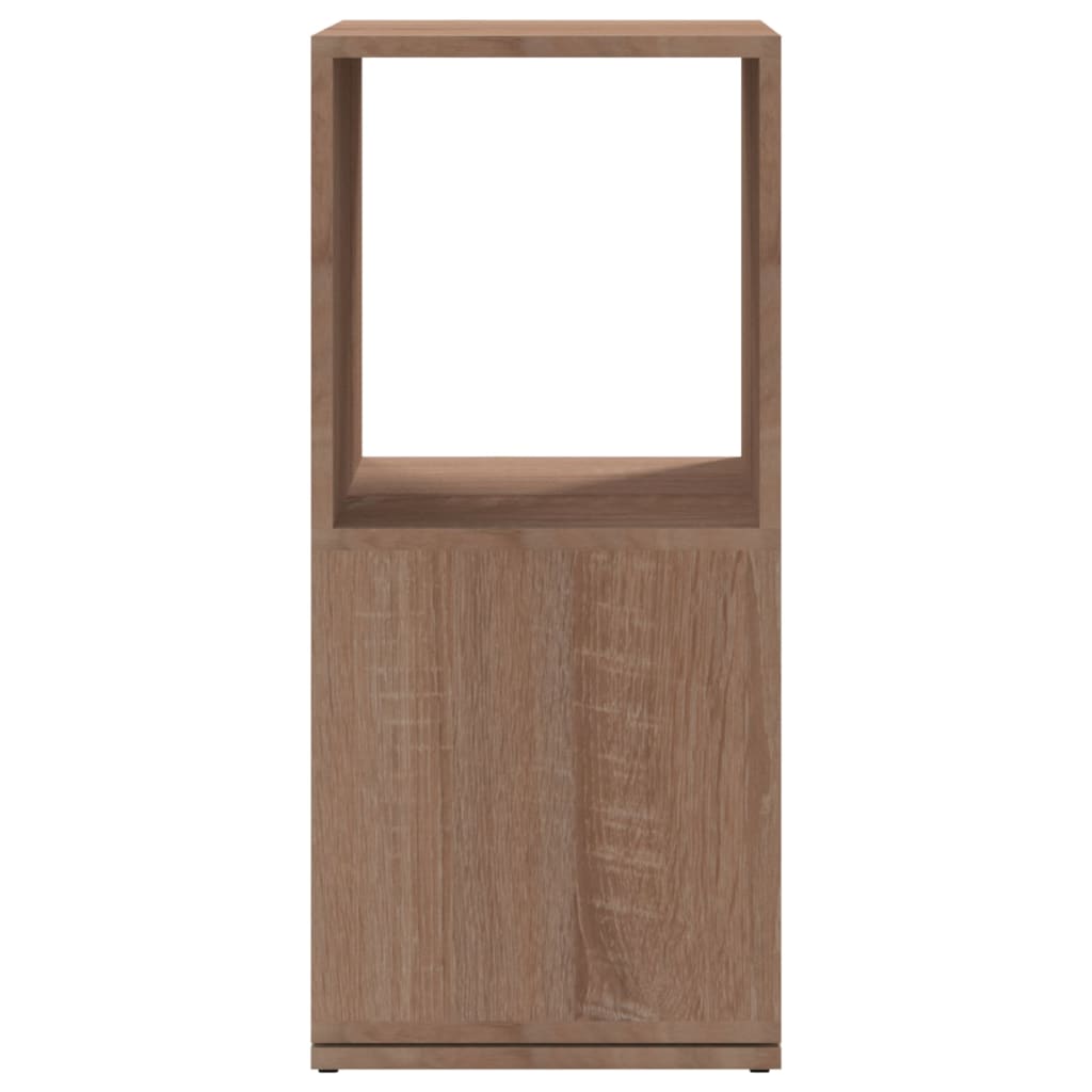 vidaXL Étagère tournante Chêne Sonoma 34,5x34,5x75,5 cm Bois d'ingénierie