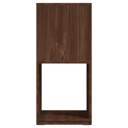 vidaXL Drehregal Braun Eiche-Optik 34,5x34,5x75,5 cm Holzwerkstoff
