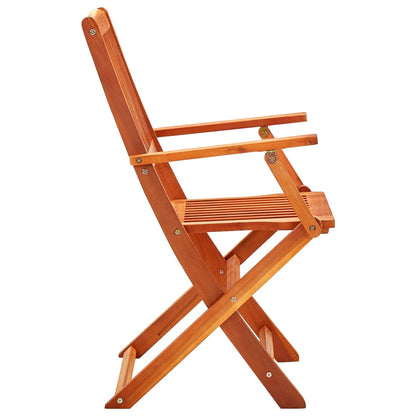 vidaXL Chaises de jardin pliantes 6 pcs Bois d'eucalyptus massif