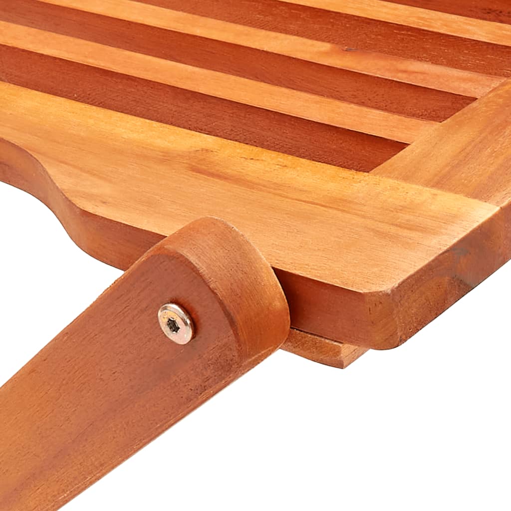 vidaXL Klappbare Gartenstühle 6 Stk. Massivholz Eukalyptus