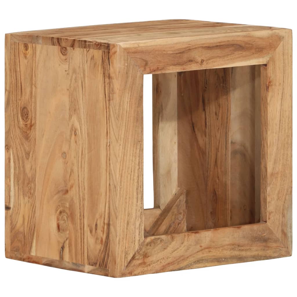 vidaXL Tabouret 40x30x40 cm Bois d'acacia massif