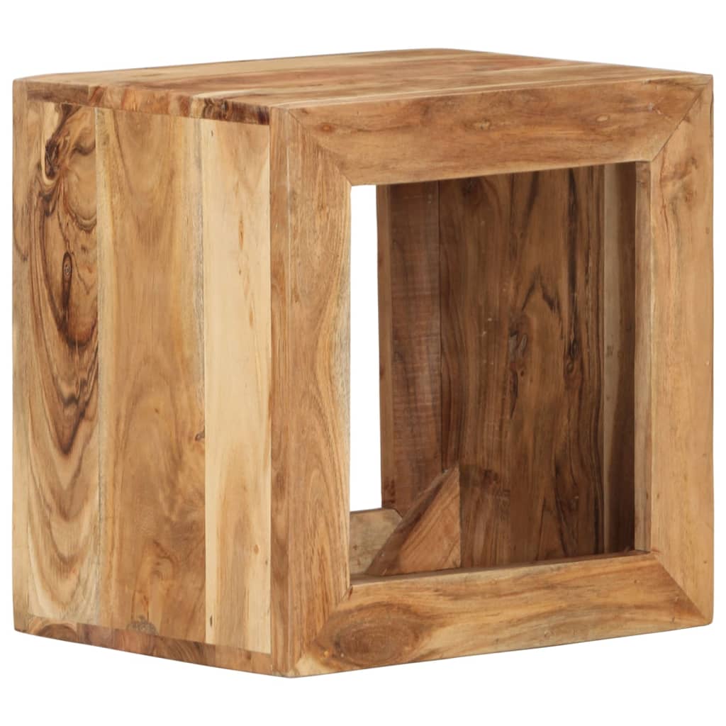 vidaXL Tabouret 40x30x40 cm Bois d'acacia massif