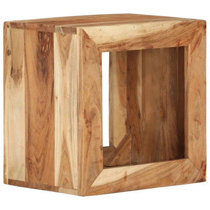 vidaXL Tabouret 40x30x40 cm Bois d'acacia massif