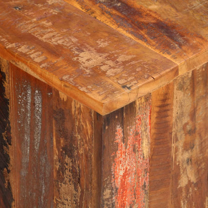 vidaXL Meuble TV 110x30x40 cm Bois de récupération Massif