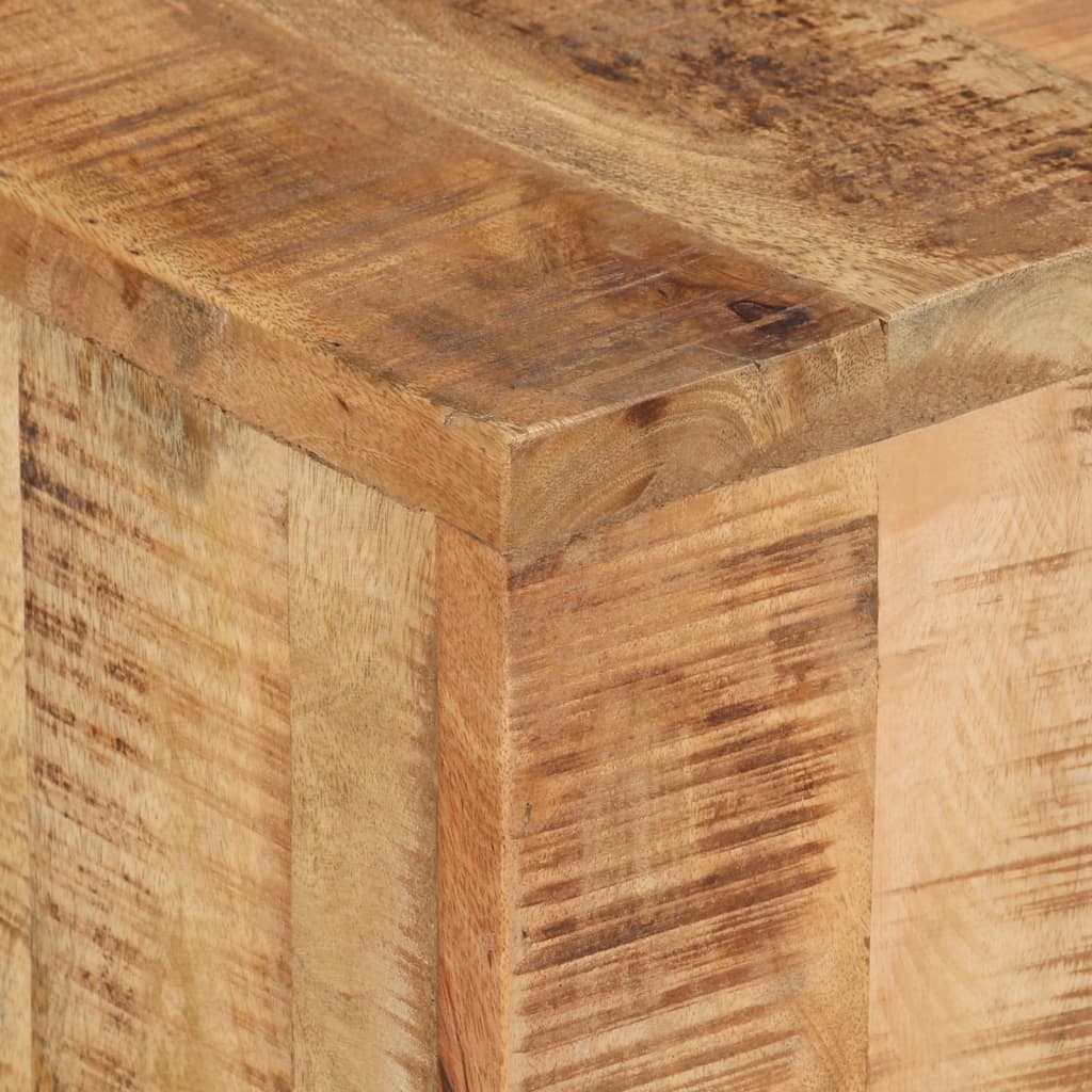 vidaXL Meuble TV 110x30x40 cm Bois de manguier massif