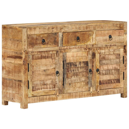 vidaXL Sideboard 110x30x65 cm Massivholz Mango