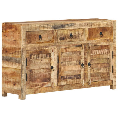 vidaXL Sideboard 110x30x65 cm Massivholz Mango