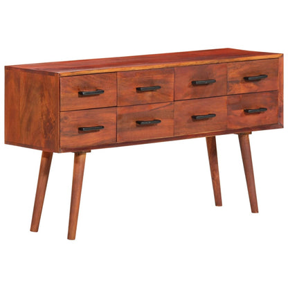 vidaXL Sideboard 110x30x59 cm Massivholz Mango