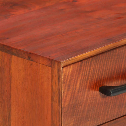 vidaXL Sideboard 110x30x59 cm Massivholz Mango