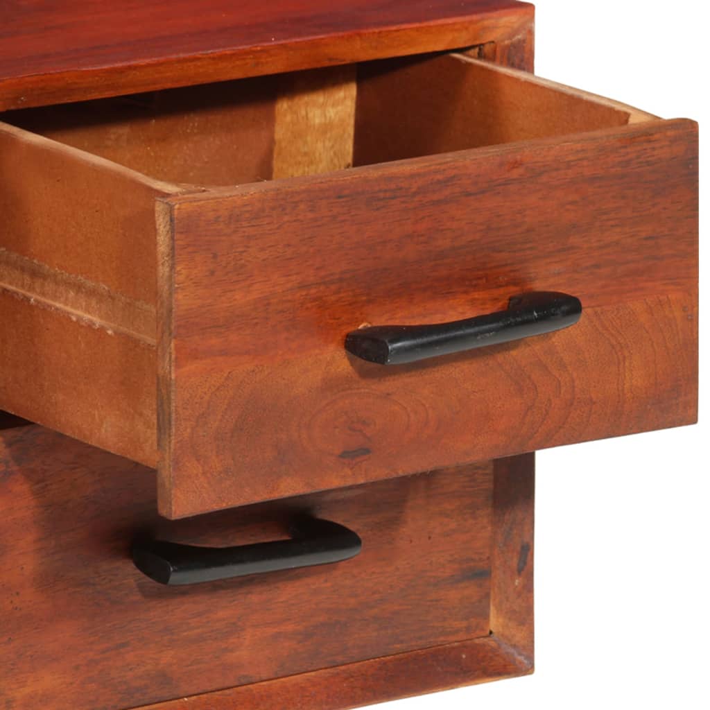 vidaXL Sideboard 110x30x59 cm Massivholz Mango