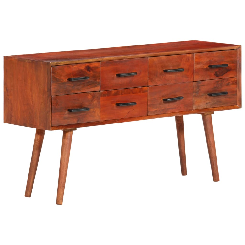 vidaXL Sideboard 110x30x59 cm Massivholz Mango