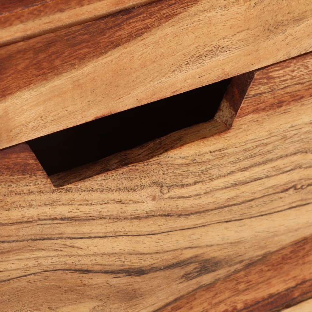 vidaXL Console 110x35x75 cm Bois d'acacia massif