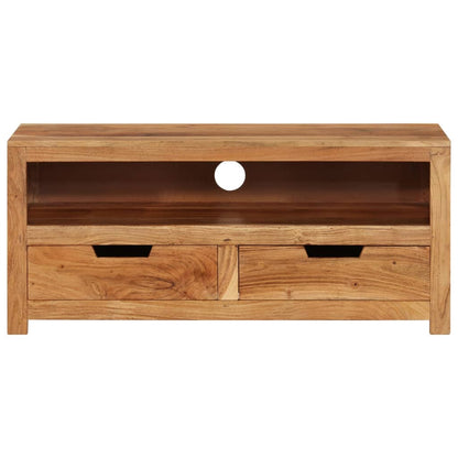 vidaXL Meuble TV 88x35x40 cm Bois d'acacia massif