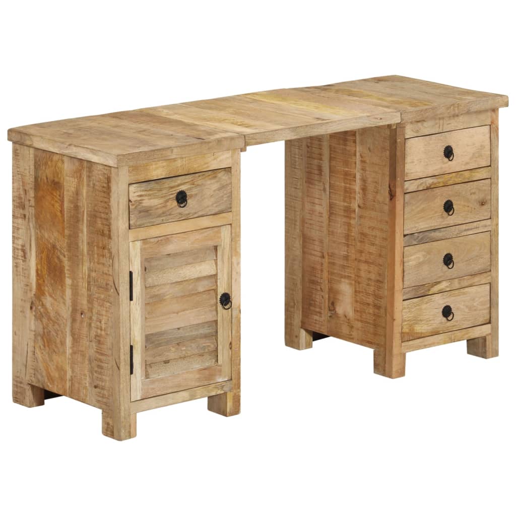 vidaXL Schreibtisch Massivholz Mango 140x50x77 cm