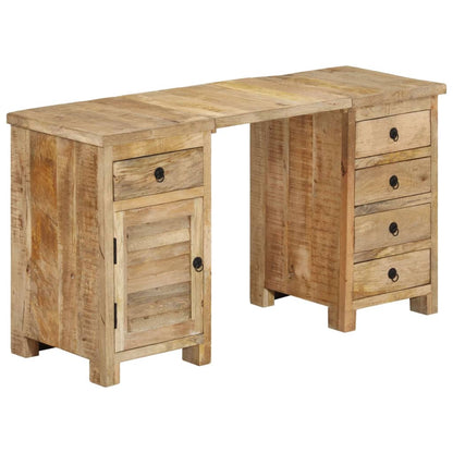 vidaXL Schreibtisch Massivholz Mango 140x50x77 cm
