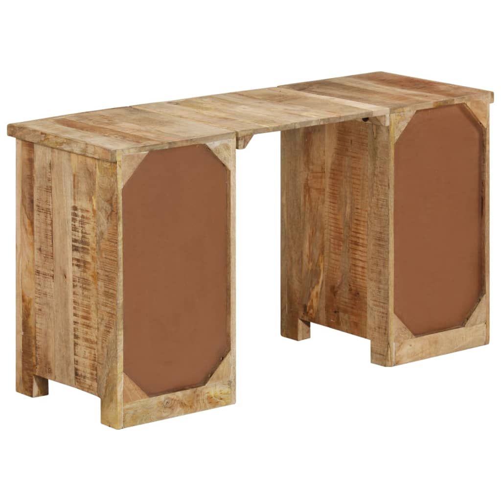 vidaXL Schreibtisch Massivholz Mango 140x50x77 cm