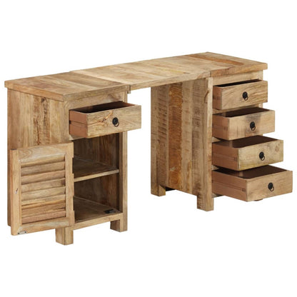 vidaXL Schreibtisch Massivholz Mango 140x50x77 cm